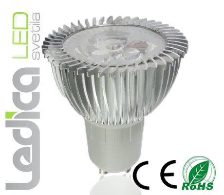 Led žarnica GU10 3x1W