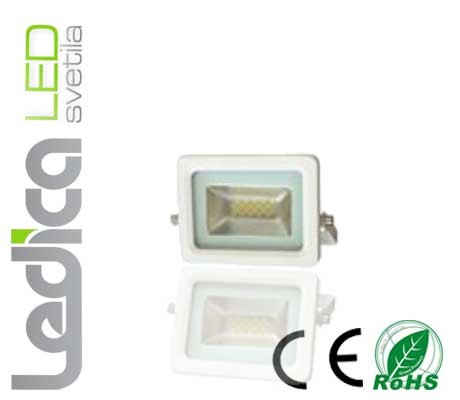 Led reflektor 10W IP65 beli
