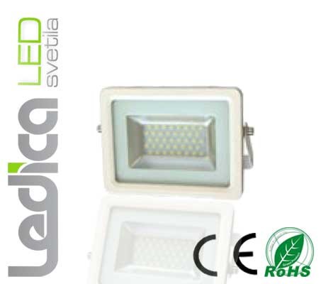 20W led reflektor IP65 beli
