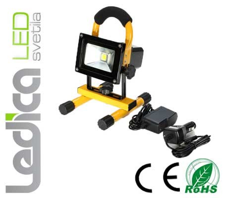 Led baterijski reflektor 10W