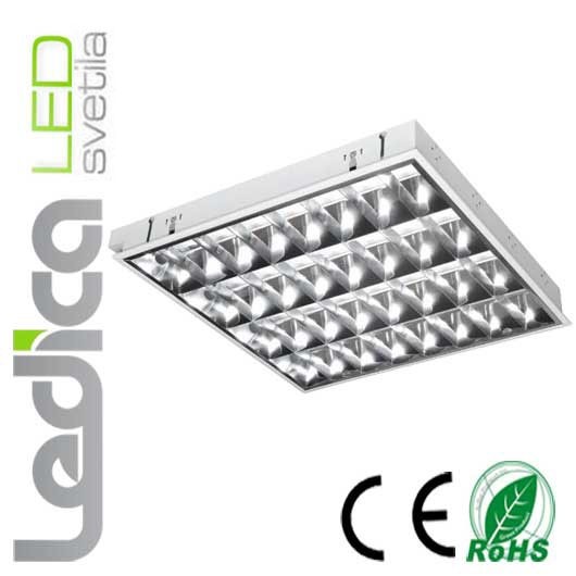 Led luč 4xT8 9W vgradna